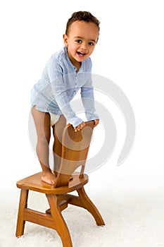 Toddler climbing chair