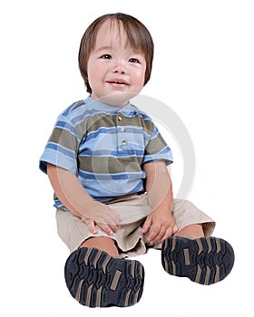 Toddler sitting