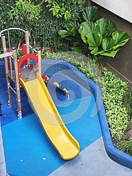 Toddlers playground in a resort in Thailand