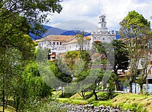 Todos Santos Church, Cuenca, Ecuador photo