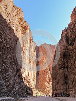 Todra canyon in Morocco
