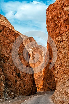 Todra gorge in Morocco