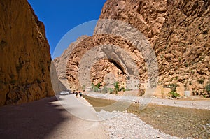 Todra gorge in Morocco