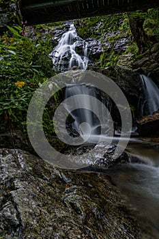 Todtnauer waterfalls of the black forest Schwarzwald