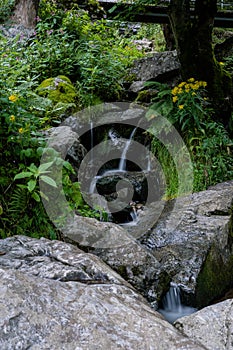 Todtnauer waterfalls of the black forest Schwarzwald