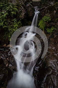 Todtnauer waterfalls of the black forest Schwarzwald