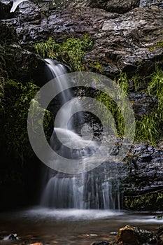 Todtnauer waterfalls of the black forest Schwarzwald