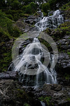 Todtnauer waterfalls of the black forest Schwarzwald