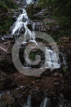 Todtnauer waterfalls of the black forest Schwarzwald