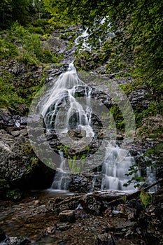 Todtnauer waterfalls of the black forest Schwarzwald