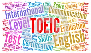 TOEIC word cloud