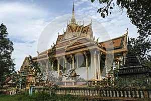 Toek Vil Pagoda in Kampot, Cambodia photo