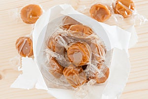 Toffees or Caramels