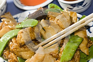 Tofu bean curd at chinese restaurant