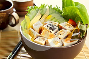 Tofu salad [ Healthy food ]