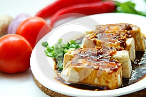 Tofu In Soy Sauce photo
