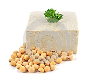 Tofu and soybeans