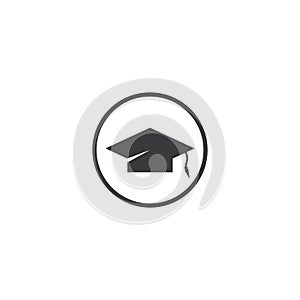 Toga cap Education Logo