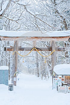 Togakushi Shrine in winter 2023