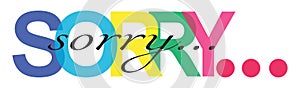 Sorry letters