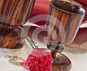 Togetherness--Rings & Goblets