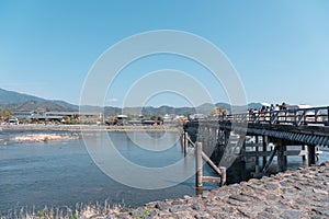 Togetsukyo Bridge in Arashiyama district