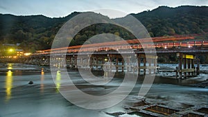 Togetsukyo Bridge and Katsura River, Arashiyama