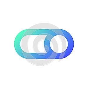 Toggle button pixel perfect gradient linear ui icon