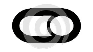 Toggle Switch Off Icon Vector Illustration, Setting Control Button Design, vector design Generative AI photo