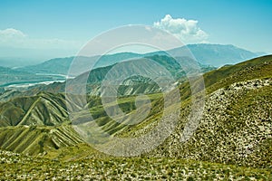 Toguz-Toro pass in Kyrgyzstan