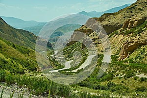 Toguz-Toro pass in Kyrgyzstan