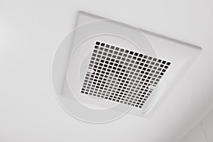 Toilet air ventilator.Bathroom fan air flow grill for room deodorizing and dehumidifying