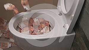 Toilet Banknotes Euro