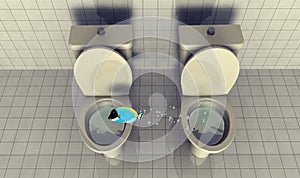 Toilet Fish