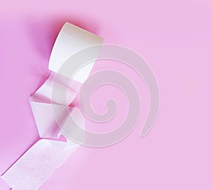 Toilet paper on a colored background product softness fresh personal