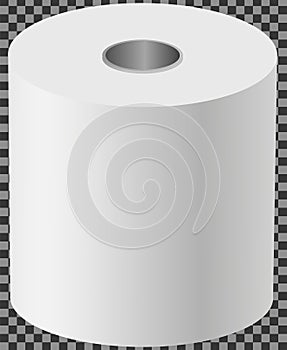 Toilet paper. Special paper for wiping. Paper product is used for sanitary and hygienic purposes