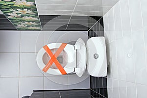 Toilet prohibition