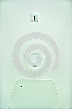 Toilet in yacht