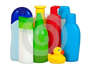 Toiletries bottles