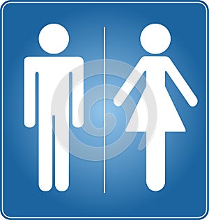 Toilette sign