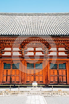 Toji temple traditional architecture in Kyoto, Japan