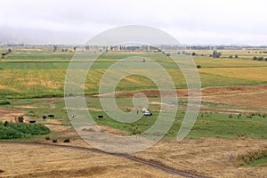 Tokmok Chuy Valley Burana Tower Minaret Landscape