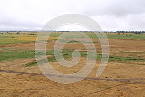 Tokmok Chuy Valley Burana Tower Minaret Landscape