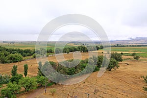 Tokmok Chuy Valley Burana Tower Minaret Landscape