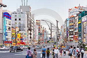 Tokyo busy street