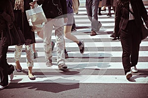 Tokyo City Commuters photo