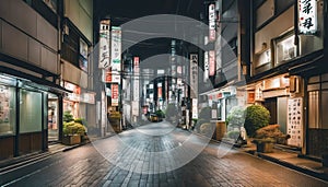 tokyo city in the night, street at night, night scene, city in the night