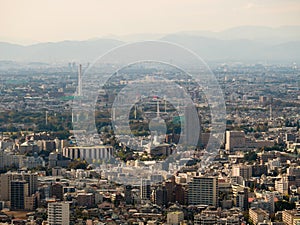 Tokyo cityscape as seen from the Tokyo Metropolitan Government B