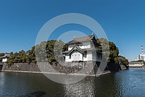 Tokyo Imperial Palace in Tokyo, Japan.