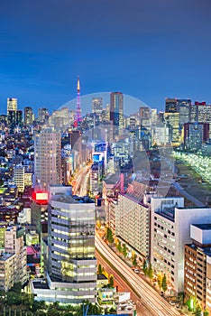 Tokyo, Japan City Skyline